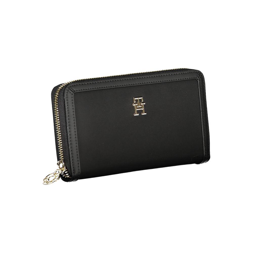 Tommy Hilfiger Chic Black Multi-Compartment Wallet Tommy Hilfiger