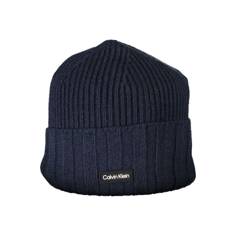 Calvin Klein Chic Contrast Detail Wool Blend Cap Calvin Klein