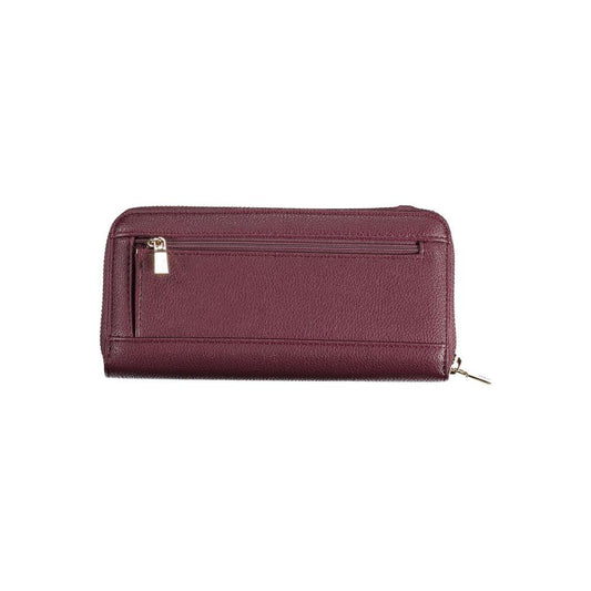 Guess Jeans Elegant Purple Polyethylene Wallet Guess Jeans