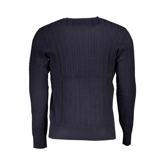 U.S. Grand Polo Classic Crew Neck Sweater with Contrast Details U.S. Grand Polo