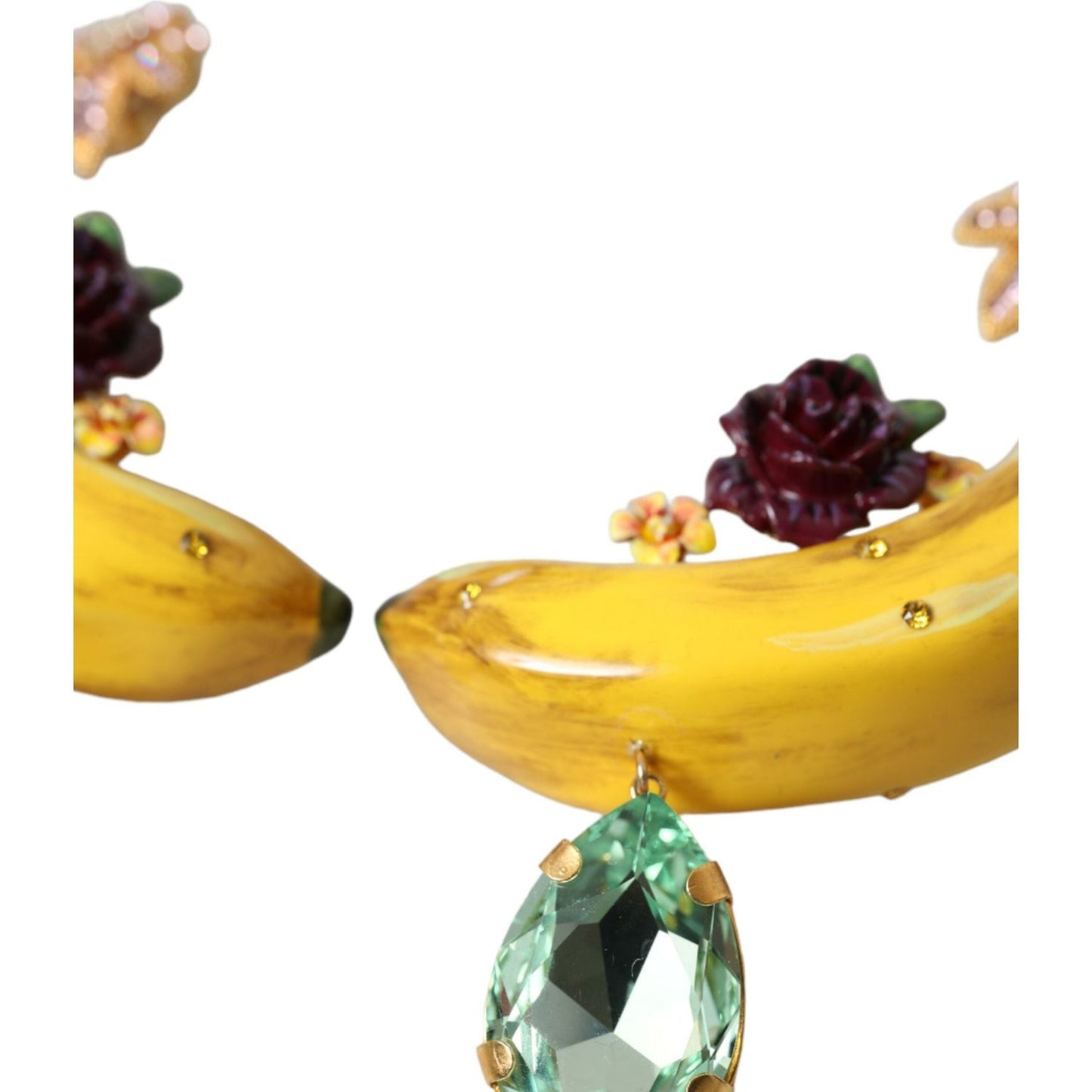 Dolce & Gabbana Chic Clip-on Banana Dangle Earrings Earrings Dolce & Gabbana