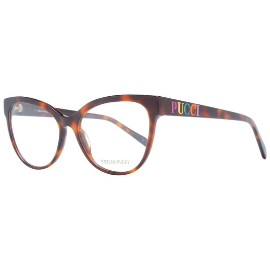 Emilio Pucci Brown Plastic Glasses (Frames) 1728,67345776800,Accessories,Brown,Emilio Pucci,Glasses (Frames) - Glasses and Sunglasses - Accessories,Glasses and Sunglasses - Accessories,New with tags,Sunglasses for Women - Sunglasses,Women