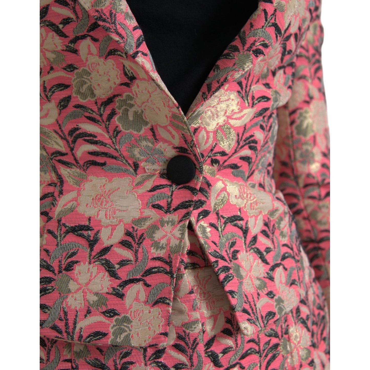 Dolce & Gabbana Elegant Pink Slim Fit Two-Piece Suit Dolce & Gabbana