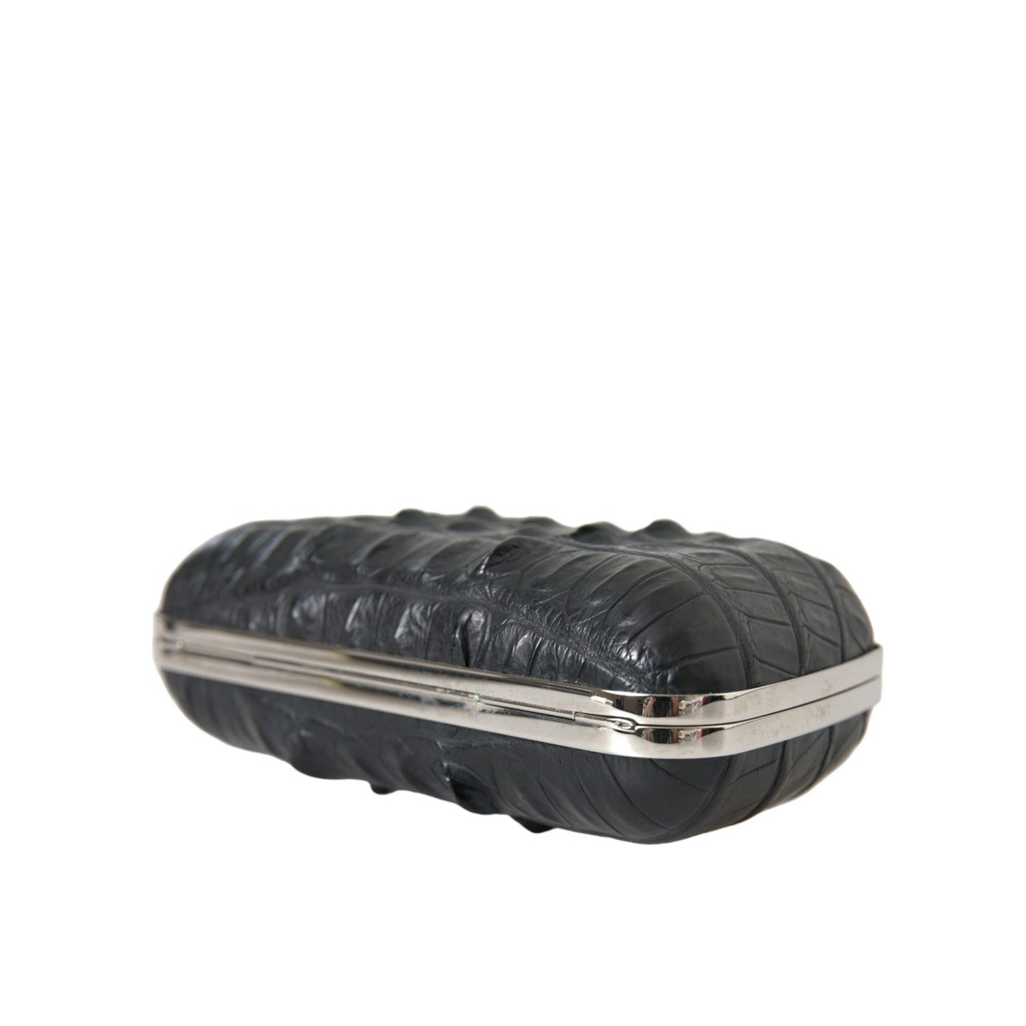Balenciaga Black Exotic Skin Leather Shoulder Crossbody Box Clutch Bag 1728,3% Lamb Leather,67345645728,Bags,Balenciaga,Black,Clutch Bags - Bags,Crossbody Bags - Women - Bags,Material: 97% Crocodile skin,New with tags,Shoulder Bags - Bags,Women,Women - Ba