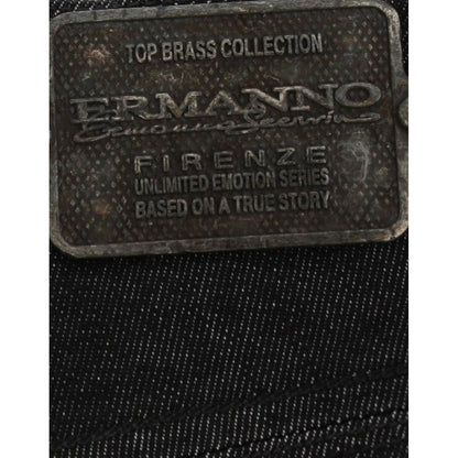 Ermanno Scervino Black Slim Jeans Denim Pants Skinny Leg Stretch Ermanno Scervino