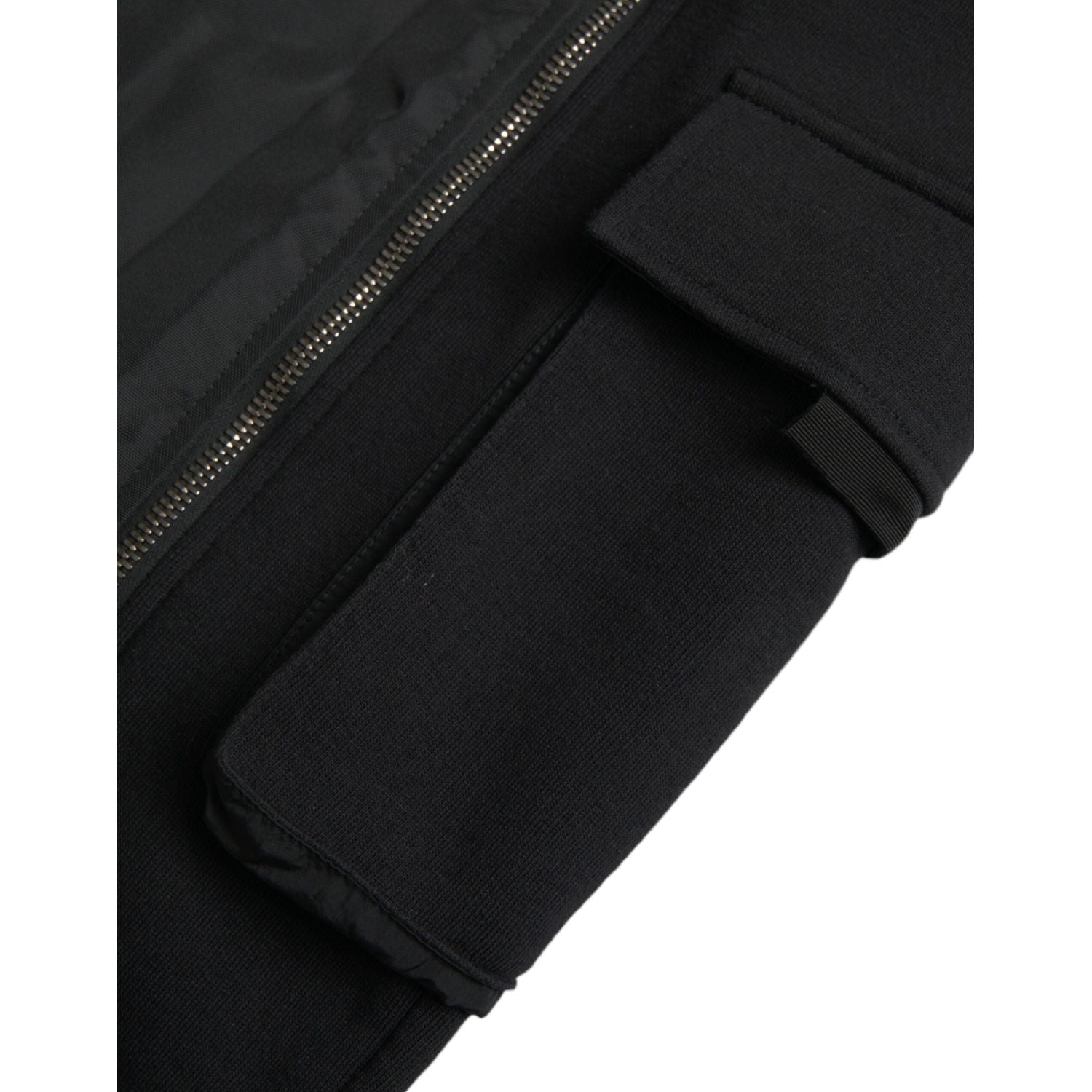 Dolce & Gabbana Black Cotton Blend Skinny Pants
