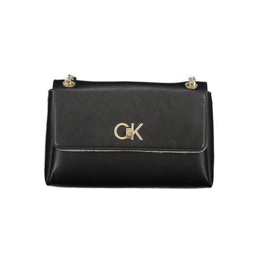 Calvin Klein Black Polyester Handbag Calvin Klein