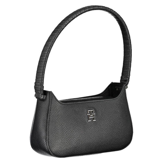 Tommy Hilfiger Black Polyethylene Handbag Tommy Hilfiger