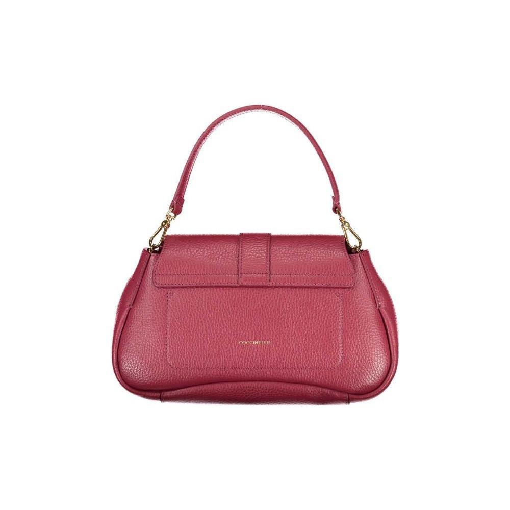 Coccinelle Red Leather Handbag Coccinelle