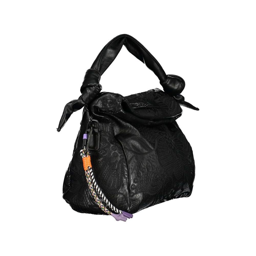 Desigual Black Polyethylene Handbag Desigual