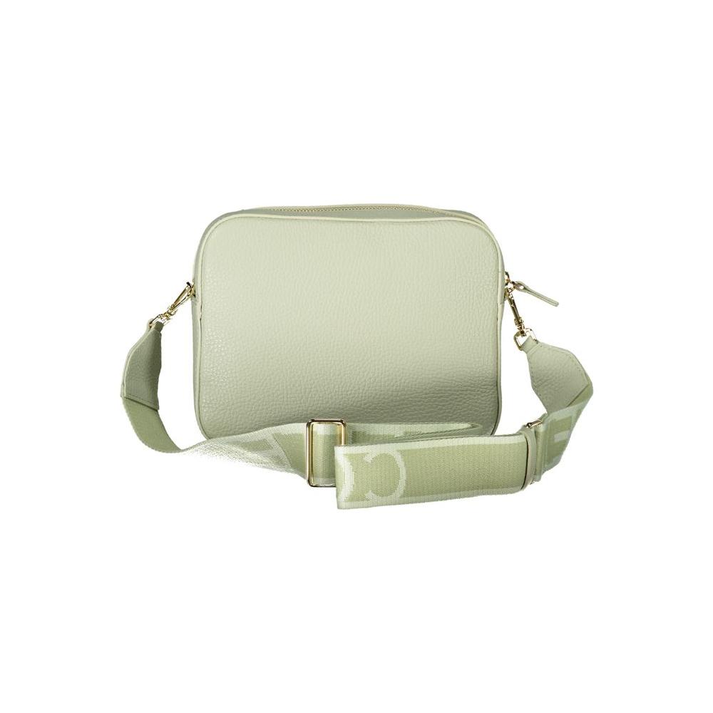 Coccinelle Green Leather Handbag Coccinelle Gray