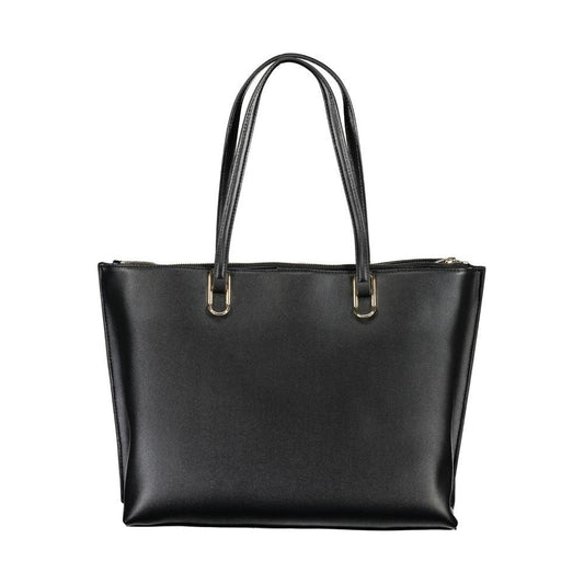 Tommy Hilfiger Black Polyethylene Handbag Tommy Hilfiger