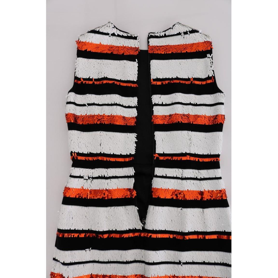 Dolce & Gabbana Sleeveless Striped Sheath Dress Dolce & Gabbana