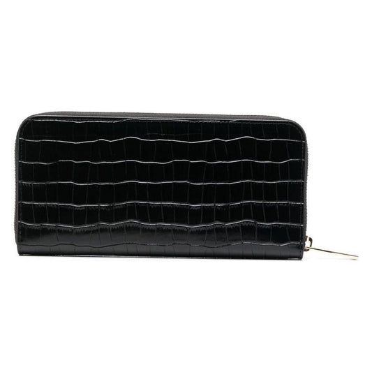 Baldinini Trend Elegant Croco Print Leather Wallet Baldinini Trend