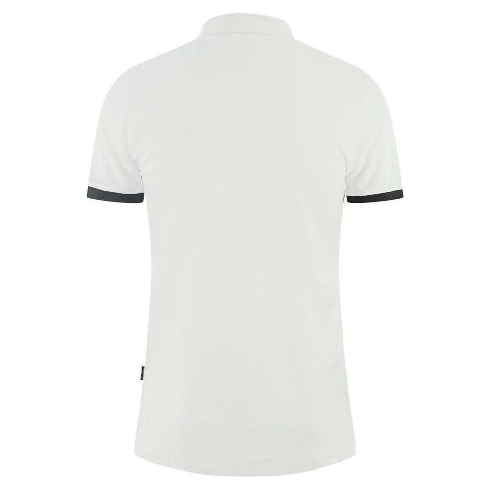 Aquascutum Elegant Cotton Polo with Signature Details Aquascutum