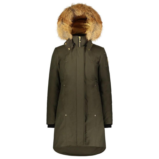 Moose Knuckles Army Cotton Women Parka Moose Knuckles