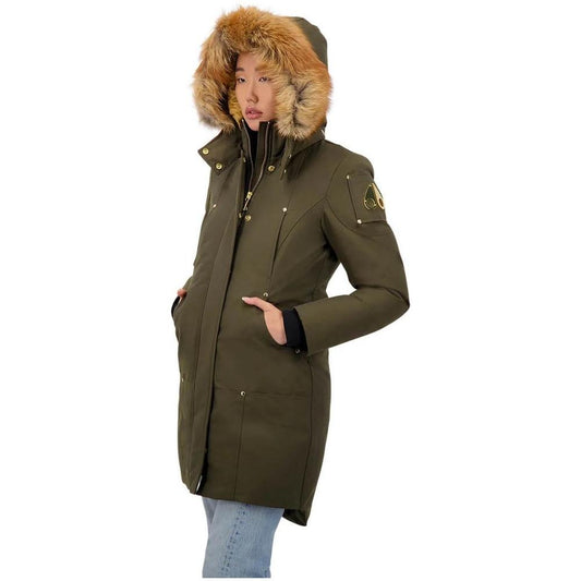 Moose Knuckles Army Cotton Women Parka Moose Knuckles