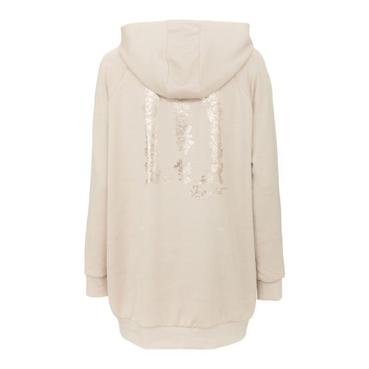 Imperfect Beige Polyester Women Sweater Imperfect