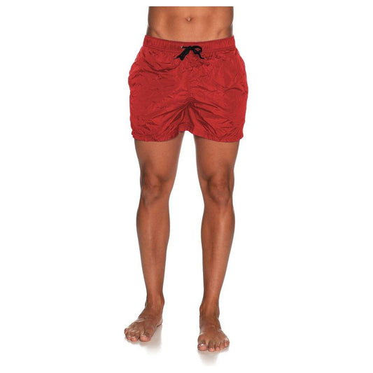 Refrigiwear Red Nylon Men Swimwear Refrigiwear