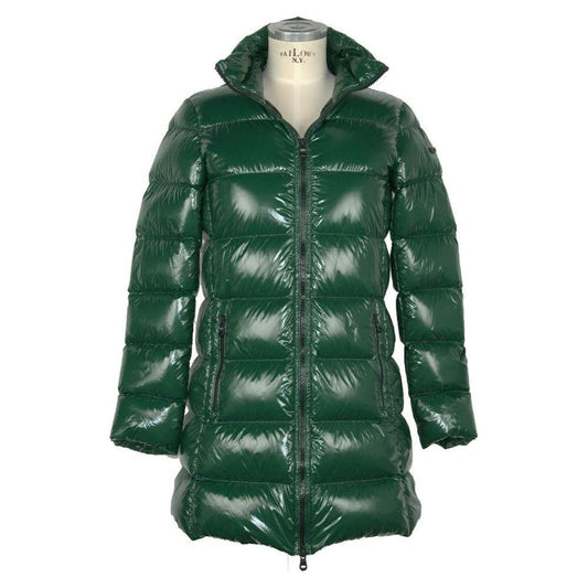 Refrigiwear Green Polyamide Women's Jacket WOMAN COATS & JACKETS Refrigiwear Dark Slate Gray