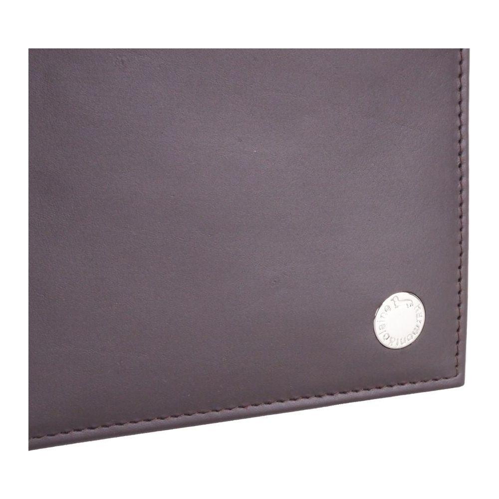 Harmont & Blaine Elegant Calfskin Leather Wallet Harmont & Blaine