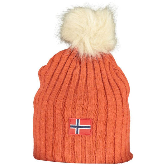 Norway 1963 Orange Polyester Hat Norway 1963