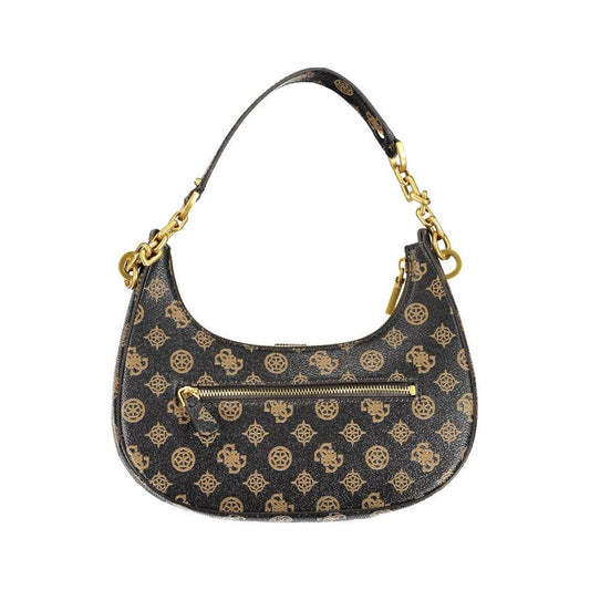 Guess Jeans Brown Polyethylene Handbag Guess Jeans