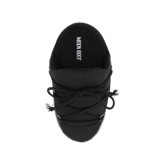 Moon Boot Black  Flat Shoe Moon Boot