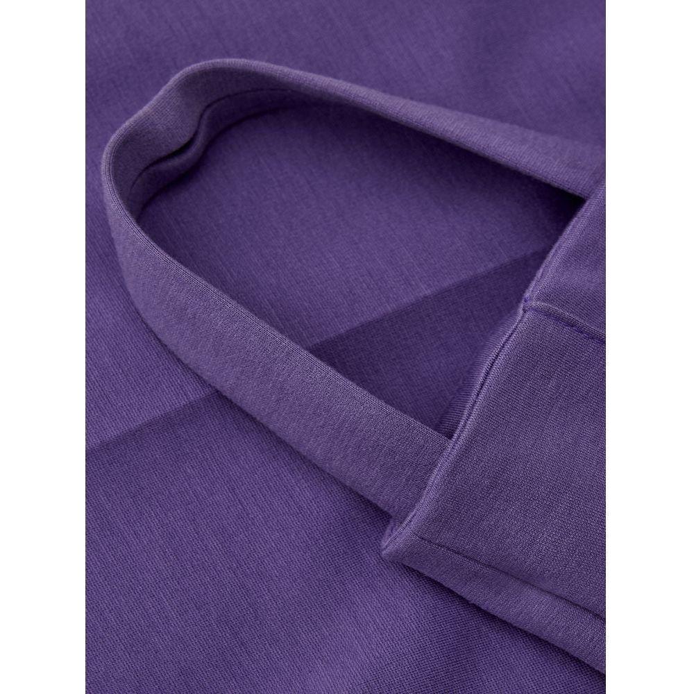 Lardini Elegant Purple Viscose Pants Lardini