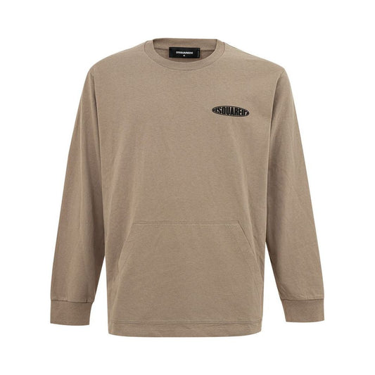 Dsquared² Beige Cotton T-Shirt Dsquared²