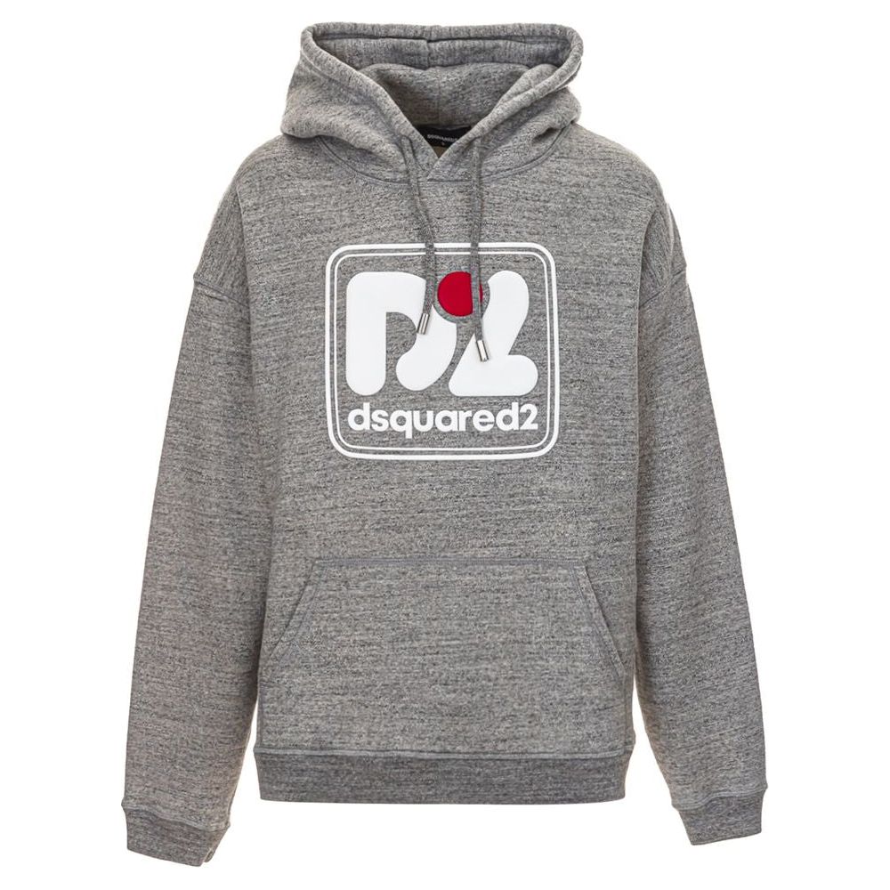 Dsquared² Gray Cotton Sweater Dsquared²