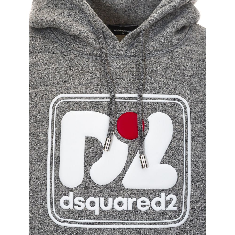 Dsquared² Gray Cotton Sweater Dsquared²