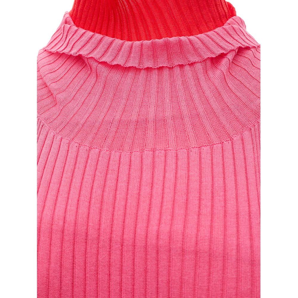 Bottega Veneta Pink Cotton Dress Bottega Veneta