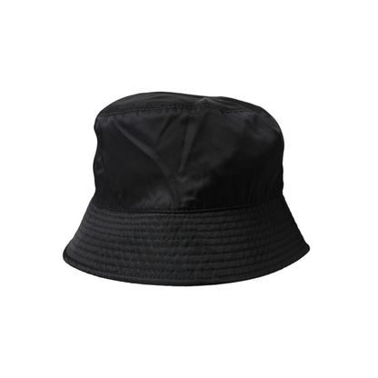 Dolce & Gabbana Black Wide Brim Cap Bucket Hat Men