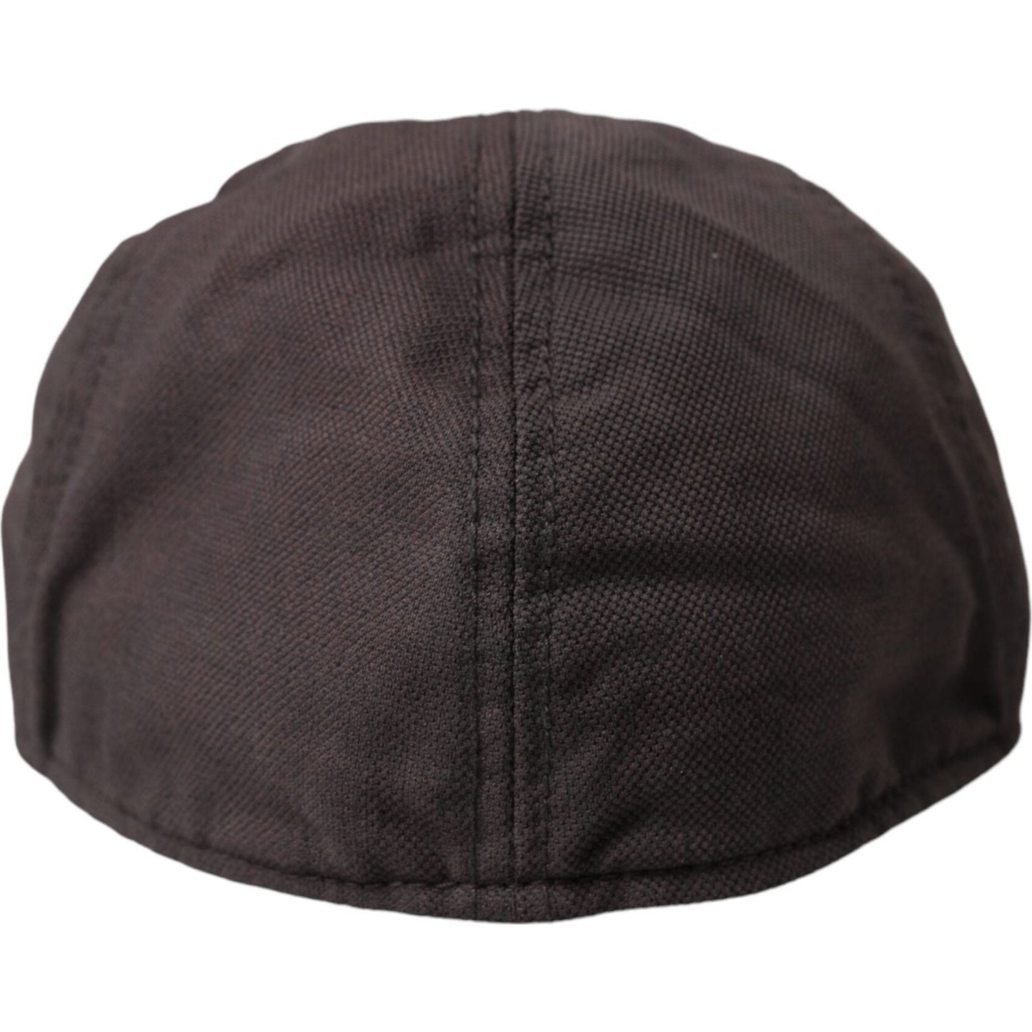 Dolce & Gabbana Brown Nylon Cloth Newsboy Hat Men Dolce & Gabbana