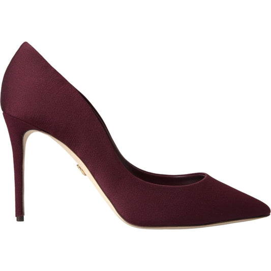 Bordeaux Stilettos Heels Pumps Shoes