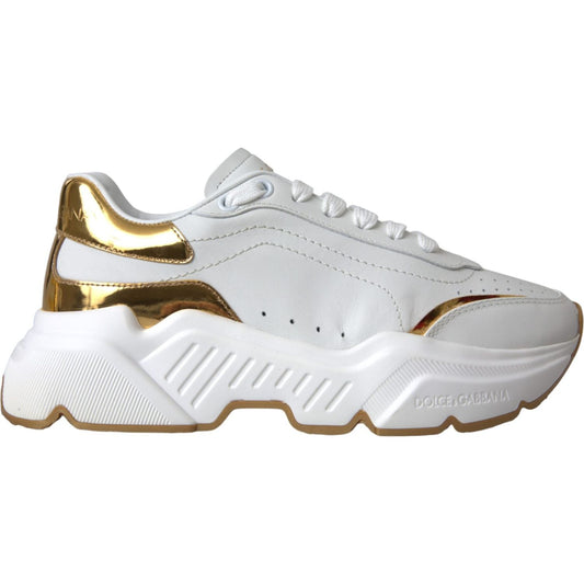 White Gold Low Top Daymaster Sneakers Women Shoes