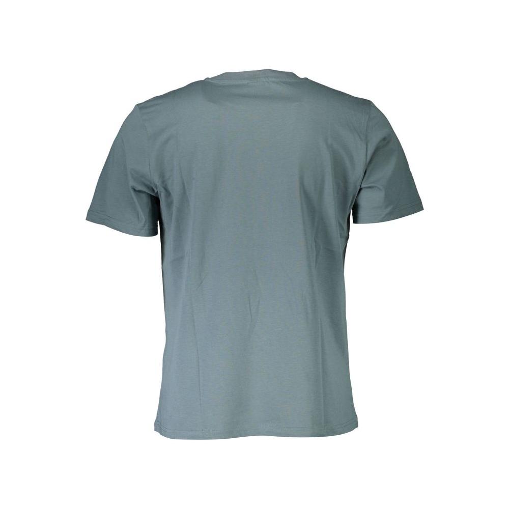 North Sails Green Cotton Men T-Shirt North Sails