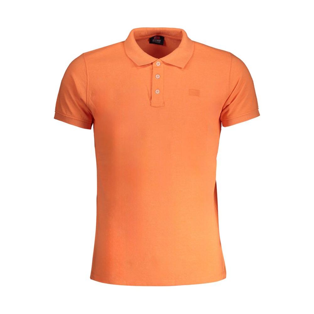 Norway 1963 Orange Cotton Polo Shirt Norway 1963