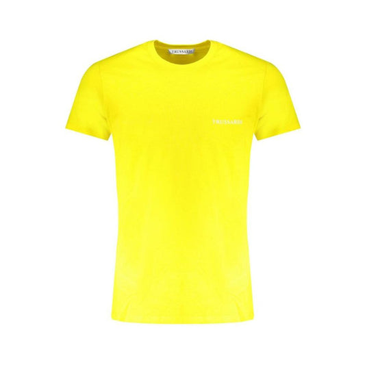 Trussardi Yellow Cotton T-Shirt Trussardi