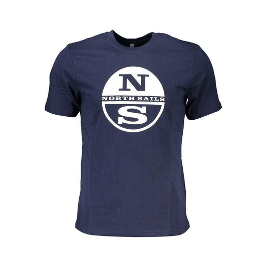 North Sails Blue Cotton T-Shirt North Sails