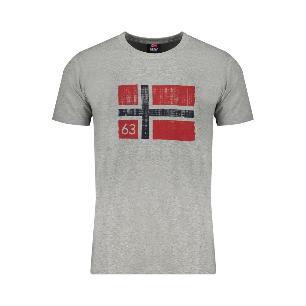 Norway 1963 Gray Cotton T-Shirt Norway 1963