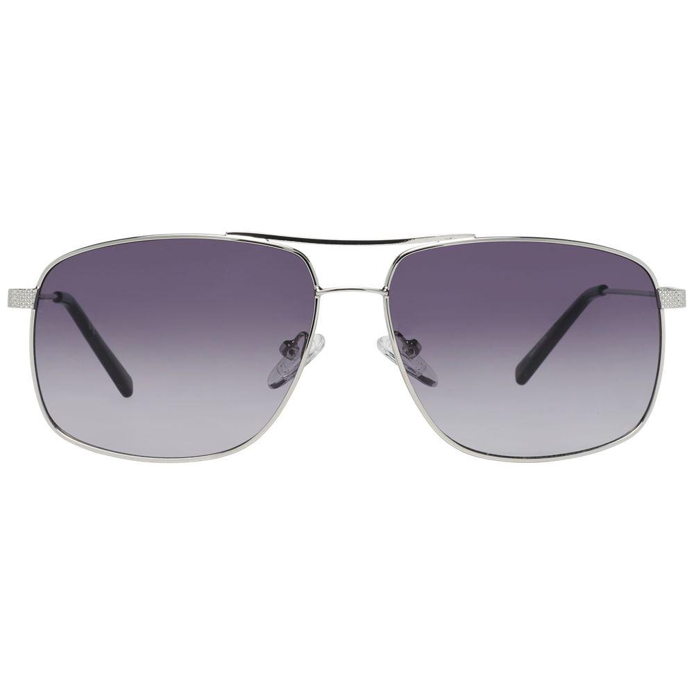 Guess Silver Men Sunglasses Guess