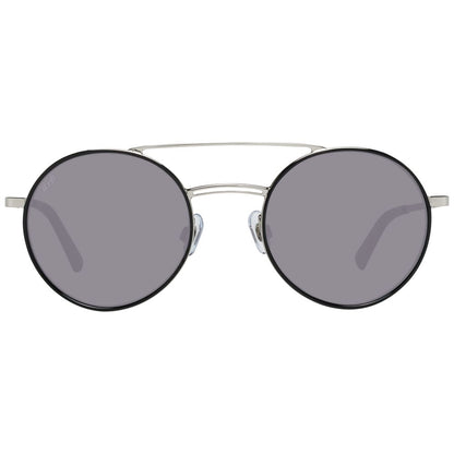 Web Silver Metal Sunglasses