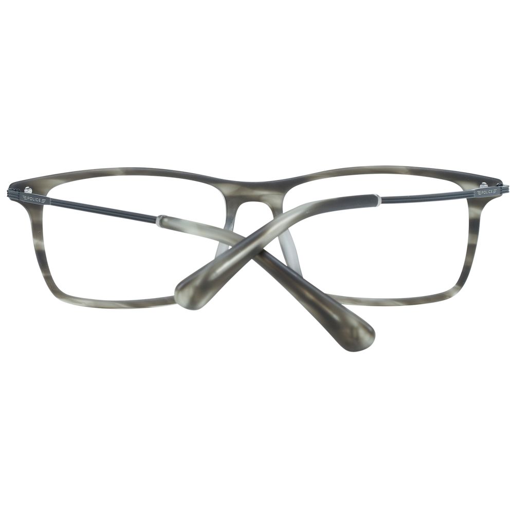 Police Gray Metal & Plastic Glasses (Frames) 1728,67345776800,Accessories,Glasses (Frames) - Glasses and Sunglasses - Accessories,Glasses and Sunglasses - Accessories,Gray,Men,New with tags,Police