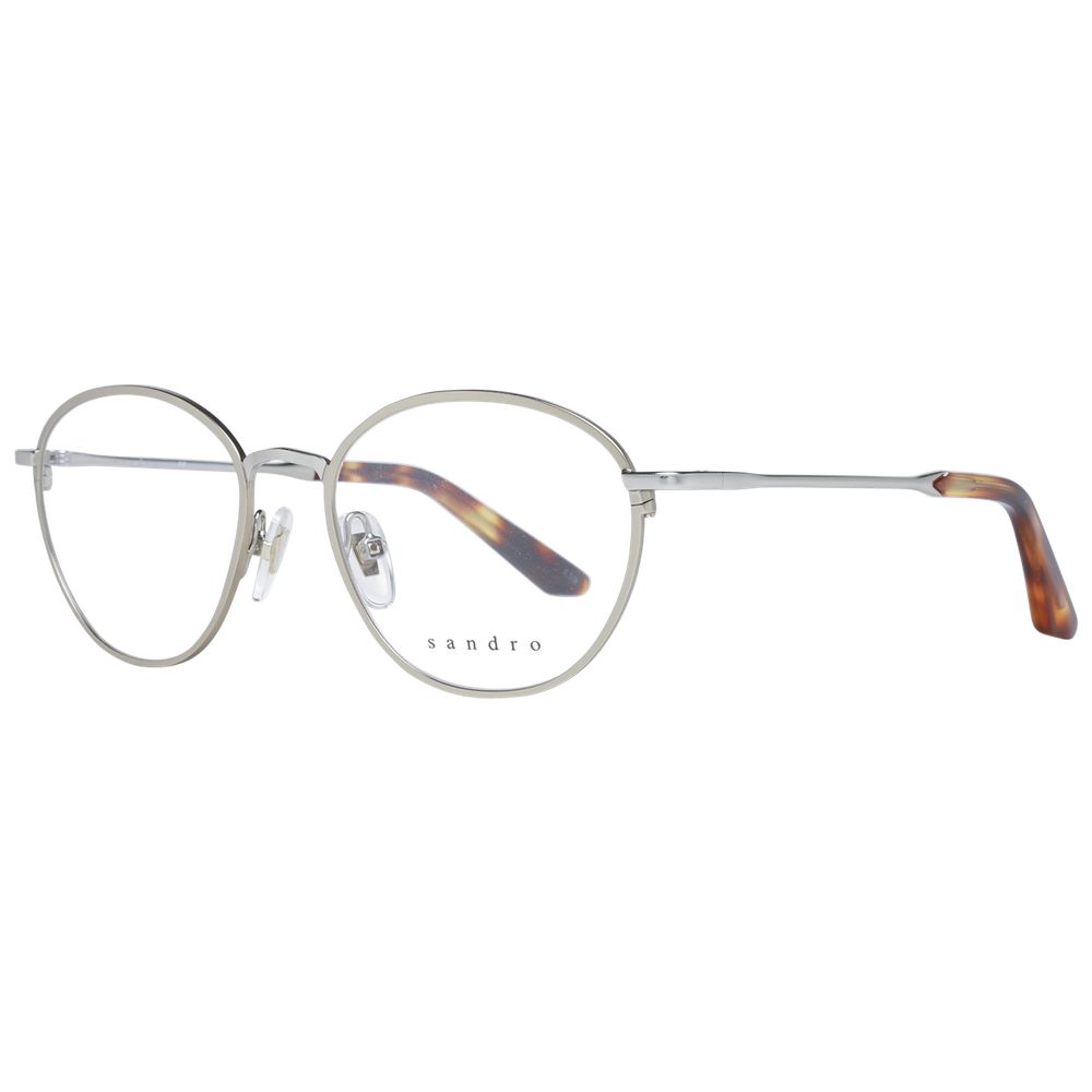 Sandro Silver Stainless Steel Glasses (Frames) 1728,67345776800,Accessories,Glasses (Frames) - Glasses and Sunglasses - Accessories,Glasses and Sunglasses - Accessories,New with tags,Sandro,Silver,Women