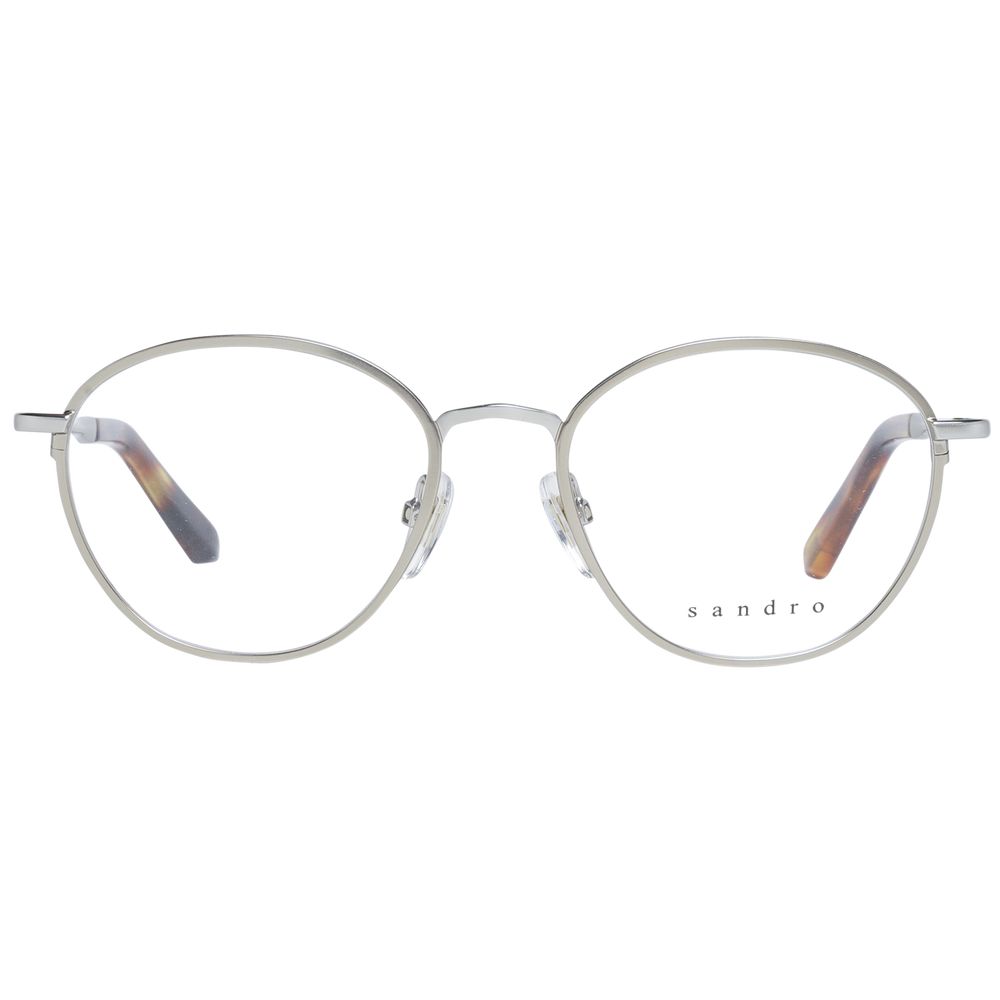 Sandro Silver Stainless Steel Glasses (Frames) 1728,67345776800,Accessories,Glasses (Frames) - Glasses and Sunglasses - Accessories,Glasses and Sunglasses - Accessories,New with tags,Sandro,Silver,Women