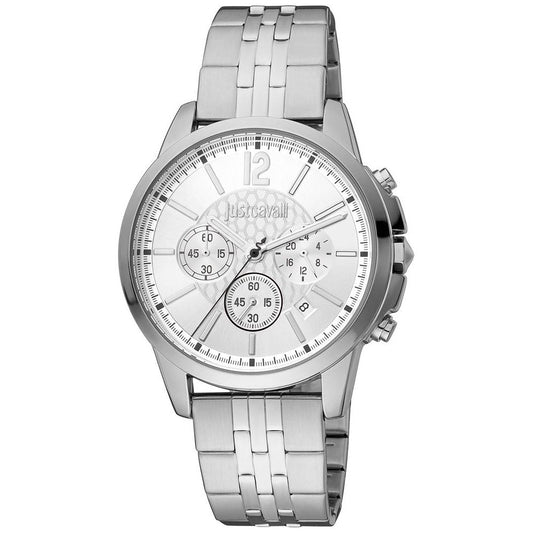 Just Cavalli Silver Men Watch Just Cavalli