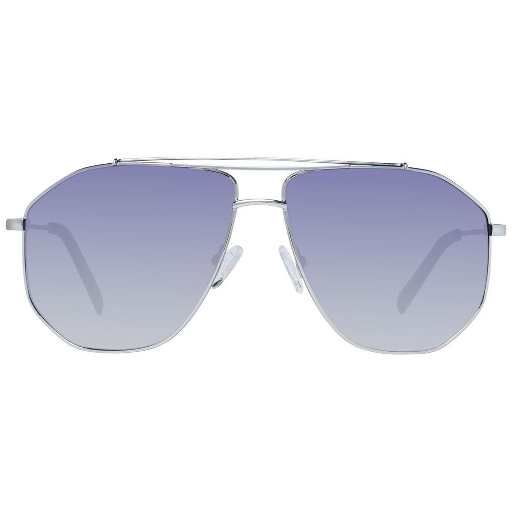 Guess Silver Men Sunglasses Guess