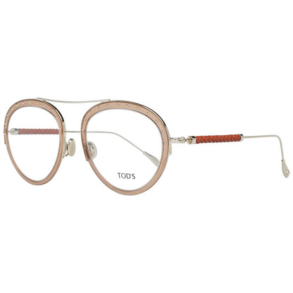 Tod's Brown Metal & Plastic Glasses (Frames)